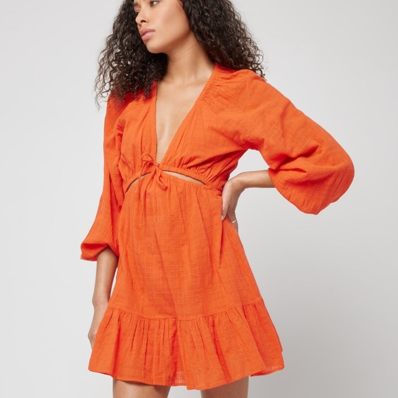 L*Space Feelin' Fine Coverup Dress Poppy - Picture 9 of 10